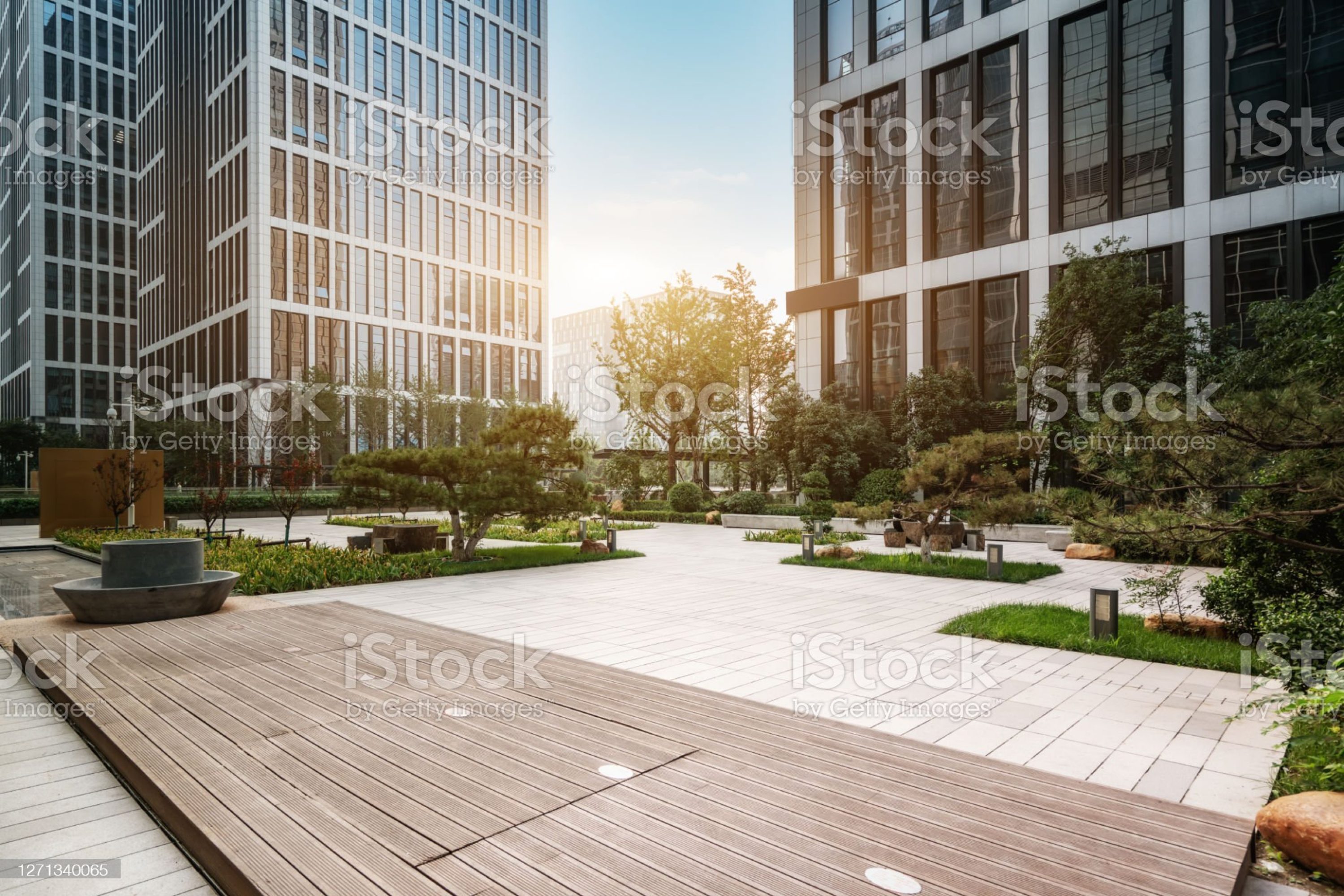 Modern architecture of Jinan financial center square